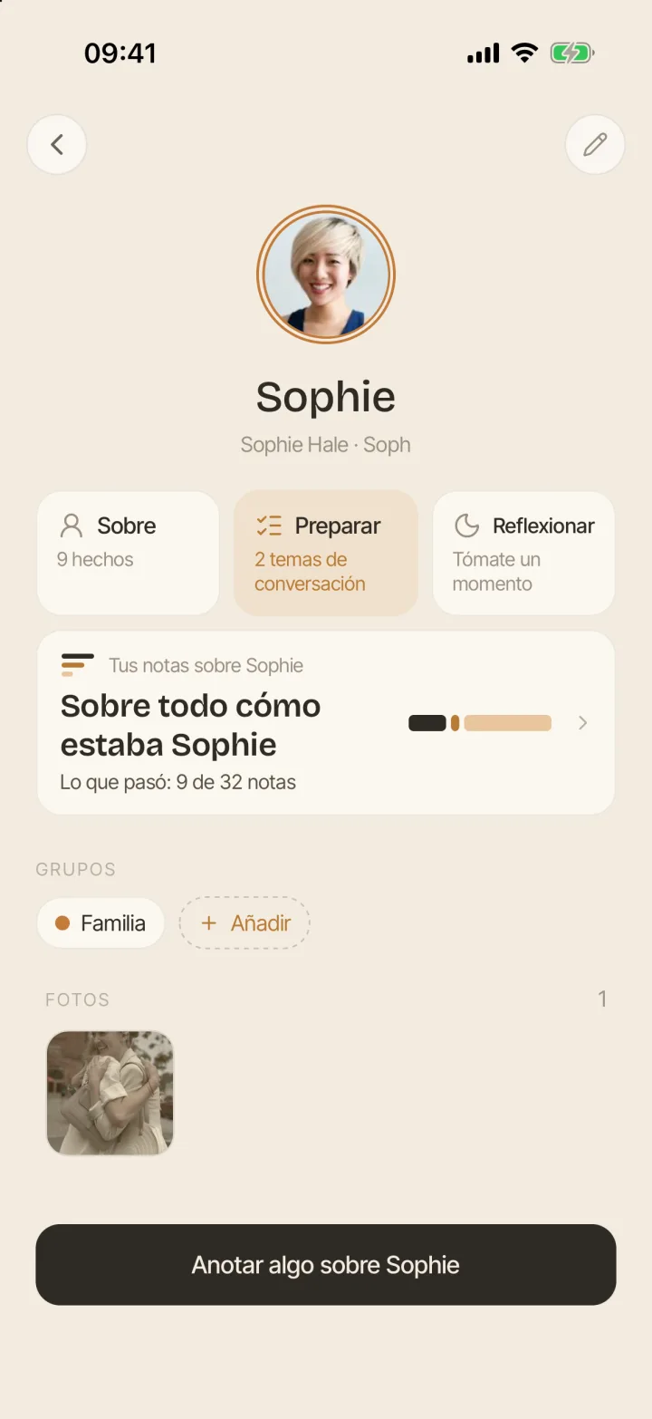 Sabe de quién hablas