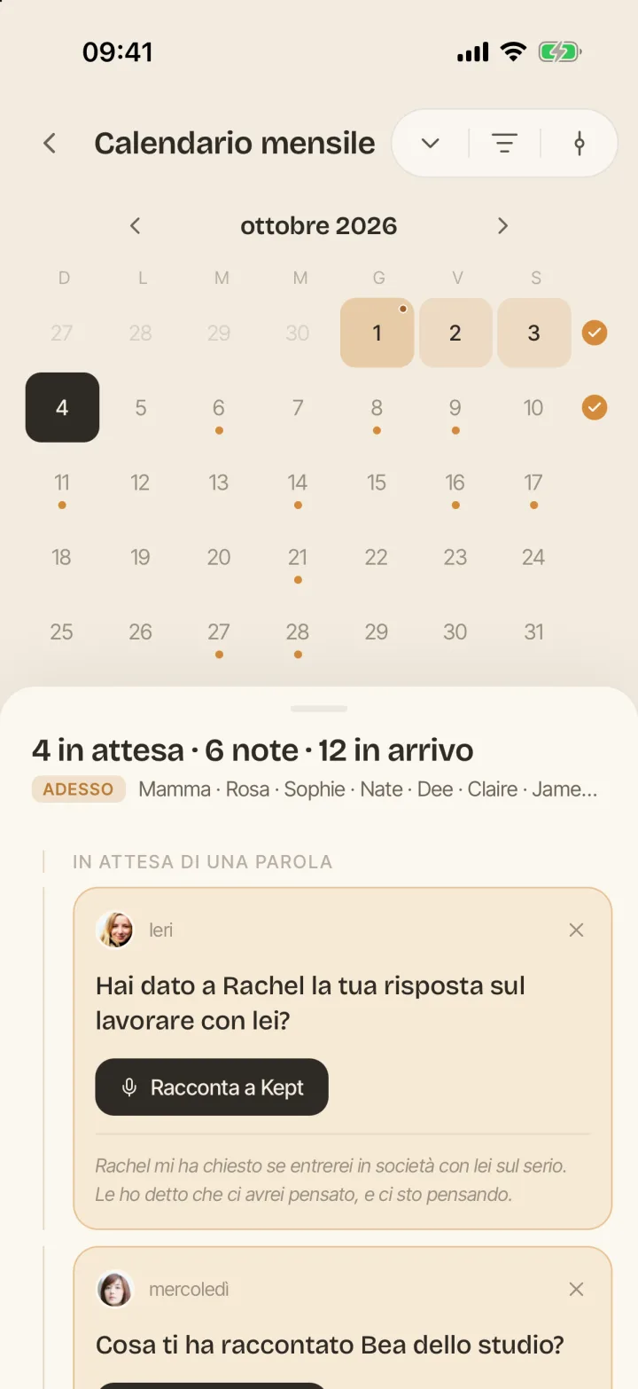 Una spinta, non una lista di cose da fare